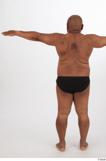 Photos Kayode Enitan in Underwear t poses tattoo whole body…